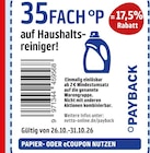 Haushaltsreiniger im Netto Marken-Discount Prospekt Haushaltsreiniger von PAYBACK im aktuellen Netto Marken-Discount Prospekt für