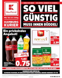 Aktueller Kaufland Supermärkte Prospekt für Ammersbek: Aktuelle Angebote mit 55} Seiten, 25.07.2024 - 31.07.2024