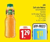 nah und gut Riesa - Saft oder Nektar Angebot im Prospekt Saft oder Nektar bei nah und gut im Riesa Prospekt für 1,11 €
