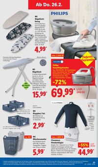 Bügeleisen im aktuellen Lidl Prospekt (Braunschweig) Bügeleisen im Lidl Prospekt "LIDL LOHNT SICH" mit 67 Seiten (Braunschweig)