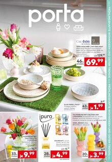 Kunstblumen im porta Möbel Prospekt "BESSER GLEICH ZU PORTA" mit 4 Seiten (Braunschweig)