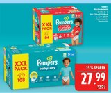 Baby-Dry Pants XXL Pack Angebote von Pampers bei Marktkauf Coburg für 27,99 €