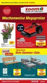 Garten im toom Baumarkt Prospekt in Dessau-Roßlau Aktueller toom Baumarkt Prospekt mit Garten, "Respekt, wer's selber macht.", Seite 1