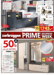 Küchenmöbel im Zurbrüggen Prospekt in Unna Aktueller Zurbrüggen Prospekt mit Küchenmöbel, "PRIME SHOPPING WEEK", Seite 11