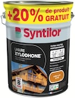 Promo Lasure Xylodhone Ultra Hautes Performances 5 L + 1 L gratuit à 49,90 € dans le catalogue Mr.Bricolage à Enghien-les-Bains