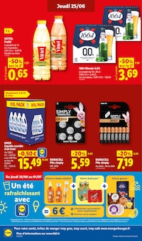 Catalogue Lidl, 25/06/2026 - 01/07/2026, SUPPORTEZ LES BLEUS !, 72 pages Prospectus Lidl en cours, "SUPPORTEZ LES BLEUS !", 72 pages