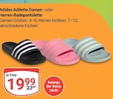 Adilette Damen-Badepantoletten bei GLOBUS im Prospekt "" für 19,99 €