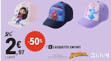 Casquette enfant - DISNEY en promo chez E.Leclerc Plaisir à 2,97 €