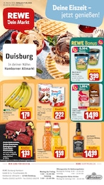 REWE Prospekt "Dein Markt" für Duisburg, 25 Seiten, 27.04.2026 - 02.05.2026