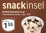 Sahnetorte to go im Angebot bei GLOBUS in Frechen Sahnetorte to go Angebote von GLOBUS bei GLOBUS Frechen für 1,55 €