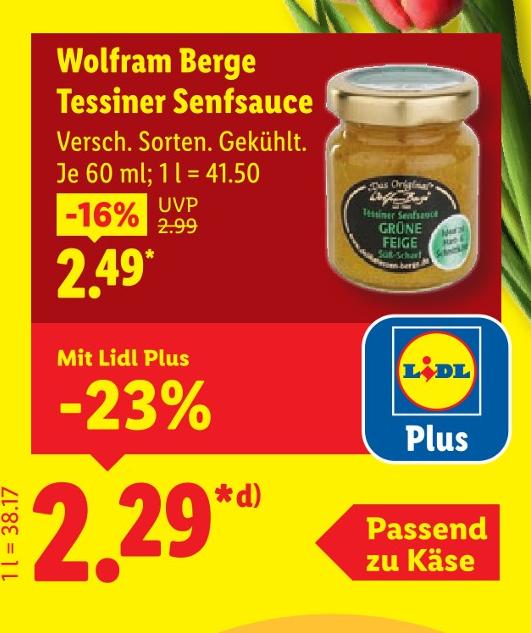 Tessiner Senfsauce
