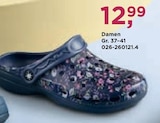 Damen Clogs von DooDogs für 12,99 € bei RENO im Angebot Damen Clogs von DooDogs im aktuellen RENO Prospekt