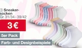 Sneakersocken bei Woolworth im Münster Prospekt für 3,00 €