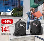 SAC À DOS 30L - puma en promo chez Intersport Nanterre à 14,99 €