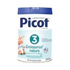 Lait en poudre Croissance 3 - PICOT en promo chez Carrefour Lait en poudre Croissance 3 - PICOT dans le catalogue Carrefour