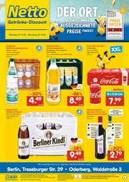 Cola Angebot im aktuellen Netto Marken-Discount Prospekt auf Seite 1