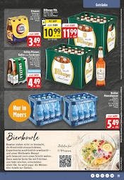 Bitburger im EDEKA Prospekt in Kempen Aktueller EDEKA Prospekt mit Bitburger, "Aktuelle Angebote", Seite 19