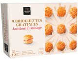 Briochettes Gratinees Jambon Fromage Surgelées - Erhard Traiteur en promo chez Intermarché Super Briochettes Gratinees Jambon Fromage Surgelées - Erhard Traiteur dans le catalogue Intermarché Super