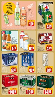 Bier im REWE Prospekt "Dein Markt" mit 37 Seiten (Lünen)