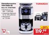 Aktuelles Filterkaffeemaschine TCM-1O25A-GS Angebot bei Netto Marken-Discount in Heilbronn ab 119,99 €