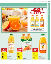 Offre Jus D'orange dans le catalogue Carrefour Market du moment à la page 11