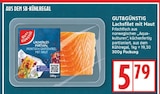 Lachsfilet mit Haut von GUT&GÜNSTIG für 5,79 € bei EDEKA im Angebot Lachsfilet mit Haut von GUT&GÜNSTIG im aktuellen EDEKA Prospekt