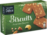 Biscuits au beurre et aux amandes - VÉRITABLE DÉLICE dans le catalogue Aldi