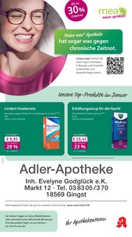Aktueller mea - meine apotheke Prospekt "Unsere Januar-Angebote" Aktueller mea - meine apotheke Prospekt