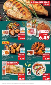 Pute im Kaufland Prospekt "Hier bin ich richtig" mit 58 Seiten (Frankfurt (Main))