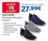 Chaussure de sport homme - SKECHERS dans le catalogue Costco