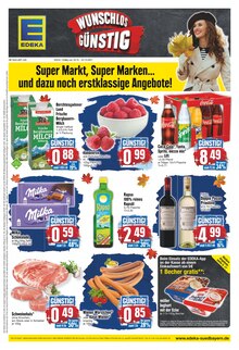 EDEKA Prospekt für Schochen mit 20 Seiten EDEKA Prospekt für Schochen: WUNSCHLOS GÜNSTIG, 20 Seiten, 17.10.2021 - 23.10.2021