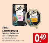 Sheba Katzennahrung im Angebot bei famila Nordost in Celle Sheba Katzennahrung Angebote bei famila Nordost Celle für 0,49 €