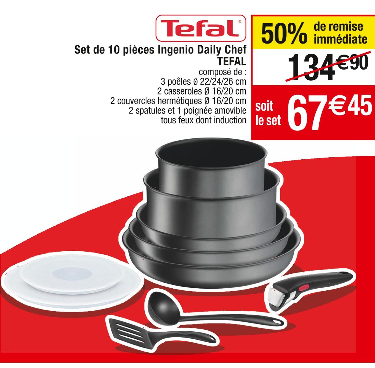 Casserole Renew 20cm TEFAL : la casserole à Prix Carrefour