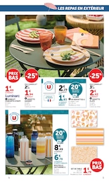 Prix et réduction Assiette Plate dans le prospectus Super U en cours Offre Assiette Plate dans le catalogue Super U du moment à la page 5