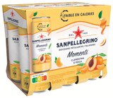 Momenti clémentine et pêche - SAN PELLEGRINO en promo chez Intermarché Poitiers à 1,79 €
