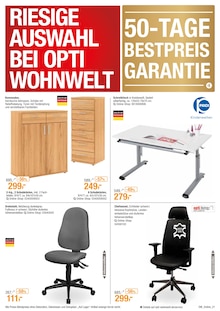Bürostuhl im aktuellen Opti-Wohnwelt Prospekt (Würzburg) Bürostuhl im Opti-Wohnwelt Prospekt "Der trendige Möbeldiscount" mit 36 Seiten (Würzburg)