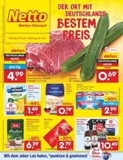 Fleisch im Netto Marken-Discount Prospekt in Leipzig Aktueller Netto Marken-Discount Prospekt mit Fleisch, "Aktuelle Angebote", Seite 1