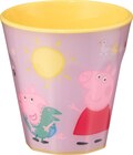 Trinkbecher 9-Kant flieder/gelb, Peppa Pig im dm-drogerie markt Prospekt Trinkbecher 9-Kant flieder/gelb, Peppa Pig von babylove im aktuellen dm-drogerie markt Prospekt für 3,45 €