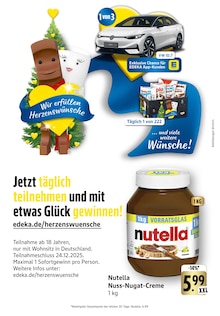 Nutella im aktuellen EDEKA Prospekt (Schwäbisch Gmünd) Nutella im EDEKA Prospekt "Aktuelle Angebote" mit 47 Seiten (Schwäbisch Gmünd)