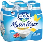 Lait demi-écrémé Matin léger - Lactel dans le catalogue Colruyt