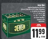 Jever Bier im Angebot bei EDEKA in Kamenz Jever Bier Angebote von Jever bei EDEKA Kamenz für 11,99 €