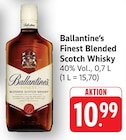 Finest Blended Scotch Whisky Angebote von Ballantine's bei EDEKA Pirmasens für 10,99 €