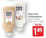 Burger Sauce Angebote von Papa Joe's bei EDEKA Offenbach für 1,49 €