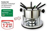 Fondue-Set Angebote bei GLOBUS Erfurt für 1,49 €