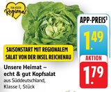 echt & gut Kopfsalat bei E center im Sigmaringen Prospekt für 1,49 €
