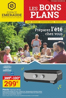 Prospectus Espace Emeraude en cours, "Préparez l'été chez vous", page 1 sur 4