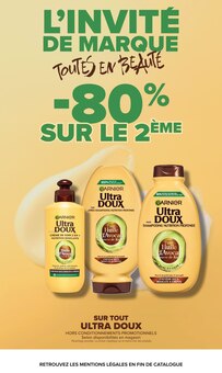 Promotion Garnier dans le prospectus Carrefour, valable du 06/10/2026 au 19/10/2026 Promo Garnier dans le catalogue Carrefour du moment à la page 11
