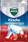 Hustenbonbons ohne Zucker Kirsche von Wick für 1,39 € bei Rossmann im Angebot Hustenbonbons ohne Zucker Kirsche von Wick im aktuellen Rossmann Prospekt
