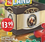 Hefe-Weissbier im Angebot bei E center in Solingen Hefe-Weissbier Angebote von Franziskaner bei E center Solingen für 13,99 €