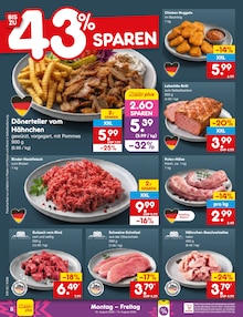Hähnchen im Netto Marken-Discount Prospekt "Aktuelle Angebote" mit 63 Seiten (Nürnberg)
